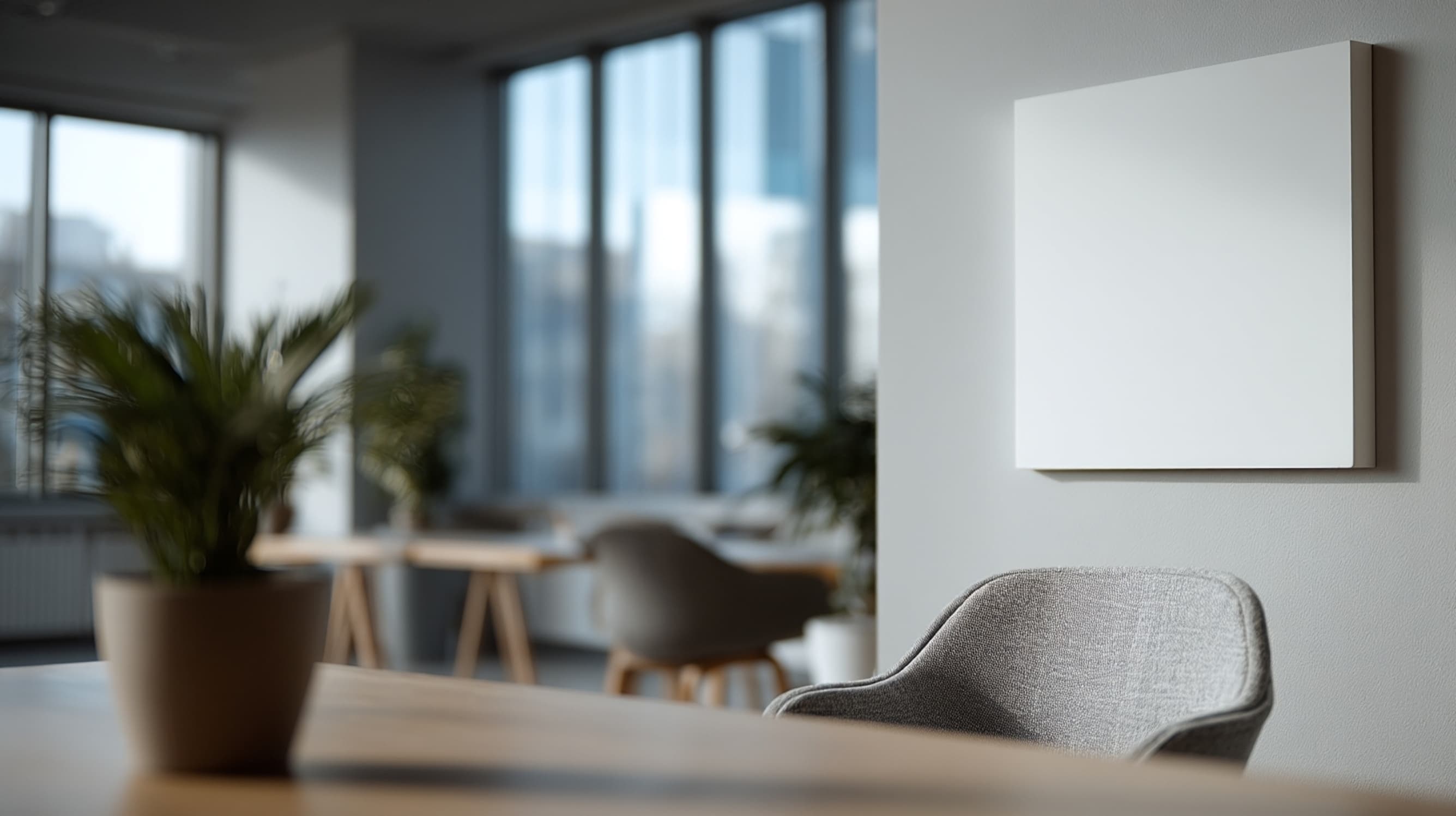 Modern office workspace with ST Office Furniture